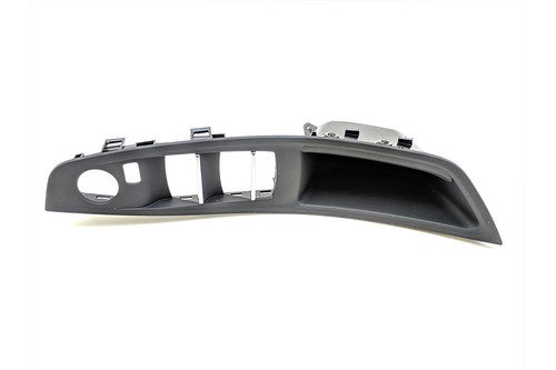 BMW F10 528i 550i SEDAN FRONT DOOR PULL HANDLE LEFT TRIM GENUINE OEM BLACK - Picture 2 of 4