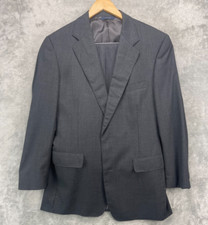 Brooks Brothers Mens Brooksease Two Piece Suit 41 Long 34x31 Gray Wool