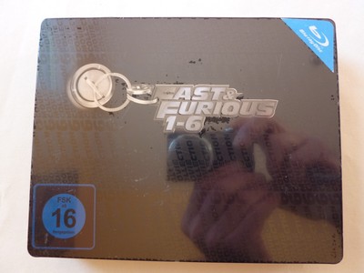 Fast & Furious 1-6 - The Collection - Ltd. Steelbook Edition - Blu-ray - Neu/OVP