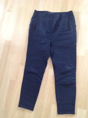  TIGHA Linen Pants - XS - Black - Like NEW!!!  