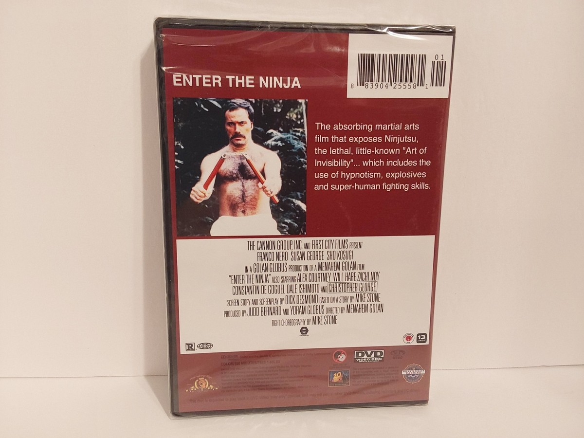Enter The Ninja DVD Franco Nero Sho Kosugi 883904255581| eBay