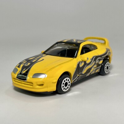 MotorMax (6012) Toyota Supra 1/64 Diecast Yellow | eBay