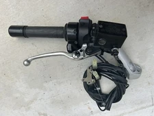 13-18 Yamaha FJR1300 FJR Right Handlebar Kill Switch Cables Grip Master Cylinder