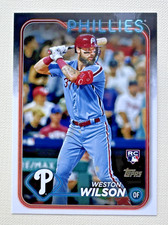 Weston Wilson RC #658 - 2024 Topps Series 2 Phillies Rookie MLB Baseball