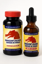 SANGRE DE DRAGO DRAGON'S BLOOD ANTI-INFLAMMATORY CROTON LECHLERI HEALING PILLS