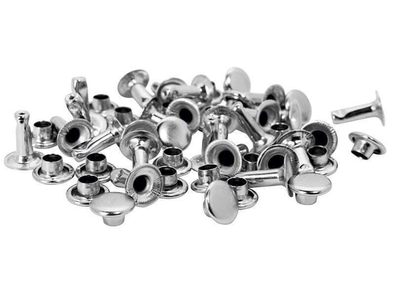Rapid - Rivetti tubolari 7 x 3 x 9mm Cappuccio 3 x 7mm (confezione da 25)