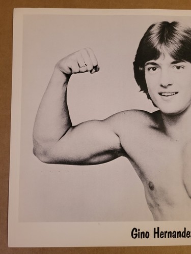 Gino Hernandez Wrestler NWA WWF AWA Wrestling Foto SELTEN Vintage 8X10 - Bild 5 von 6