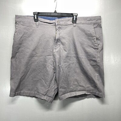 Nat Nast Men's Shorts Size 46 Gray Flat Front Casual Golf