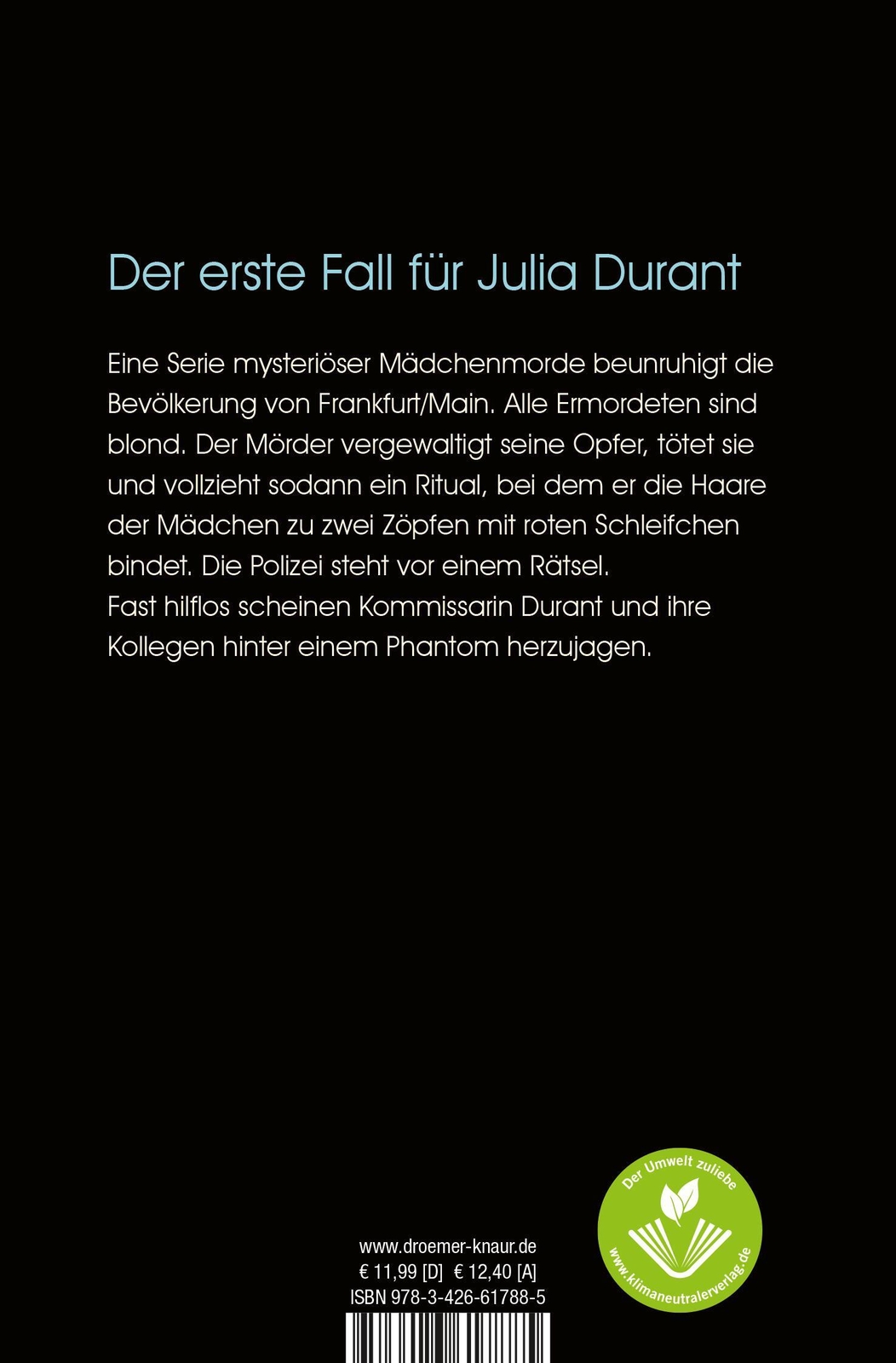Thumbnail - Jung, Blond, Tot | Andreas Franz | Taschenbuch | Julia Durant