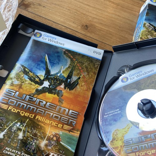Supreme Commander Forged Alliance PC DVD Video Game 2007 Complete with Key ML245 - Picture 6 of 12