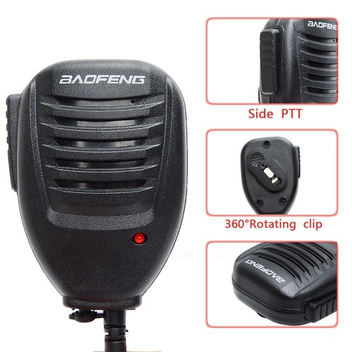 4Pcs Shoulder Speaker Microphone For Baofeng UV-5R 8W BF-888S UV-5R+ PLUS Radios - Picture 4 of 8