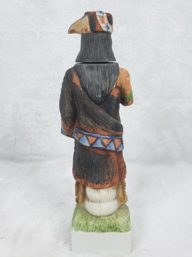 Ski Country PAWNEE Indianer Indianer Dekanter Label Whiskey Vintage 1970 - Bild 3 von 8