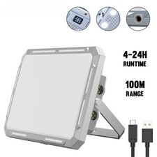 Portable 5000LM Flood Outdoor Work Light Rechargeable Built-in 4000mAh Battery