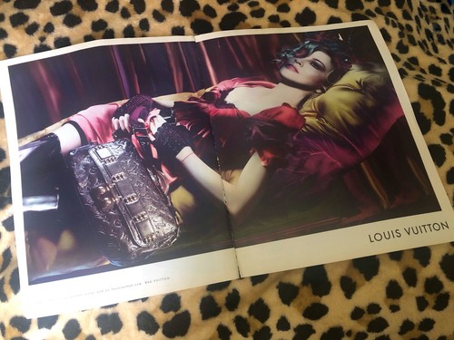 Louis Vuitton MADONNA print ad - 2009 celebrity campaign