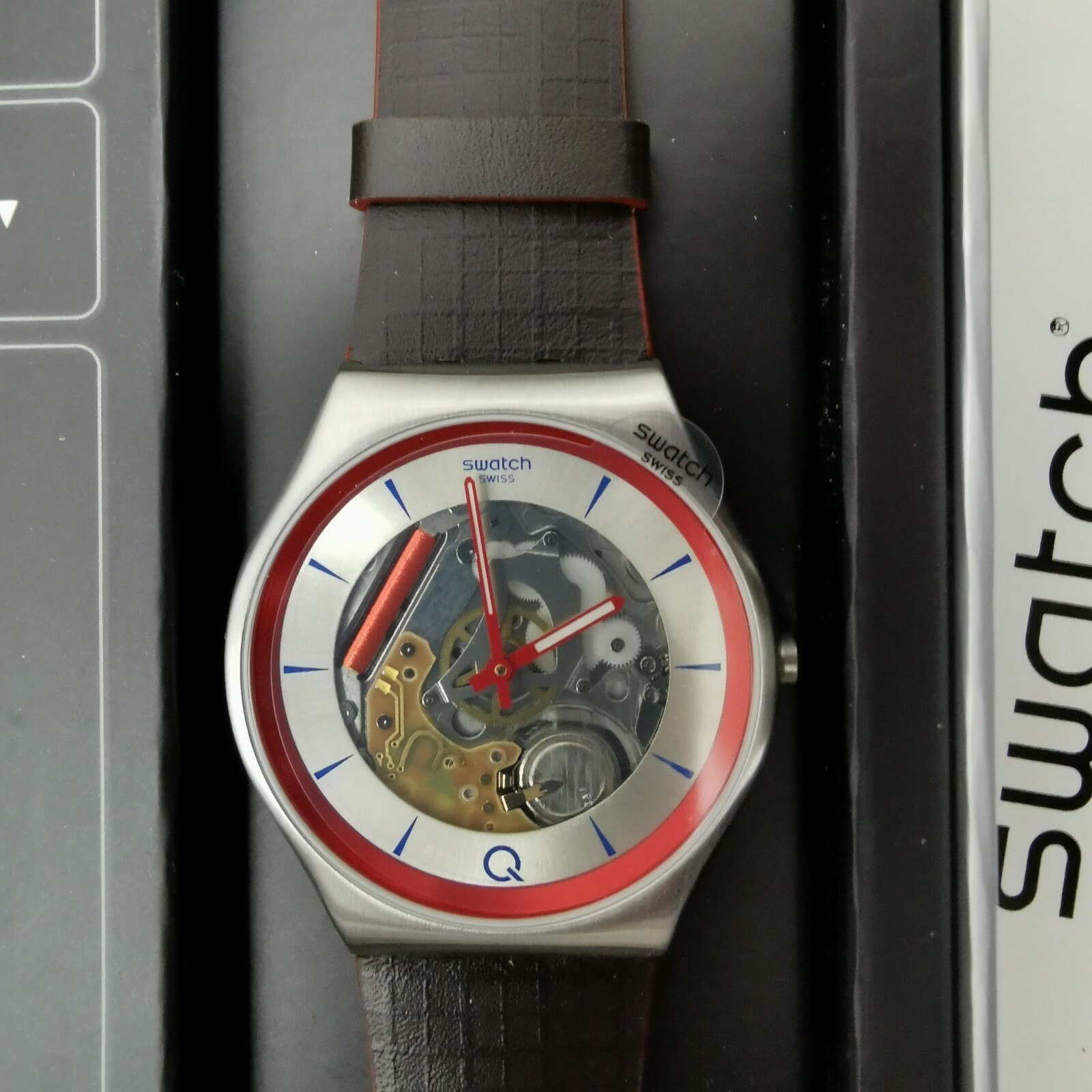 Купить SWATCH SS07Z100-JAMES BOND 007 Q 