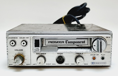 Vintage Pioneer KP 88G Car Stereo Cassette Player - Super Rare | eBay