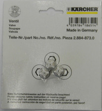 Genuine OEM Karcher 2.884-873.0 Pressure Washer Pump Check Valve Set of 3