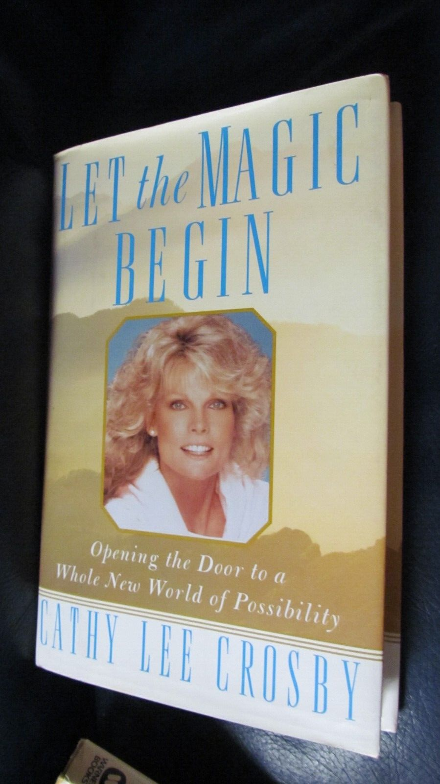 Ed McMahon Autographed Signed Let the Magic Begin Cathy Lee Crosby Book JSA Certified 
