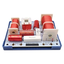 2pcs Kasun MK-400C 3 way 4 unit Hi-Fi speaker frequency divider crossover #F8