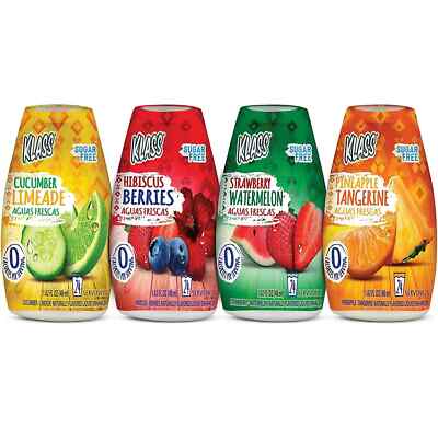 Liquid Water Enhancer Variety Pack | Klass Aguas Frescas | Sugar Free - Flavors: