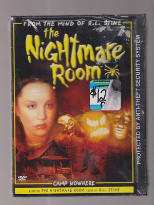 The Nightmare Room Camp Nowhere DVD 2002 R.L. Stine Snapcase New Sealed