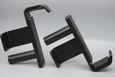 Barbell Holder J-Hook Power Rack Attachment, Barbell Storage Fit 1" Hole for Pow