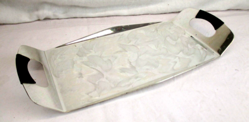 WMF Ikora Servierplatte mit Griffen Silberplatte Tablett versilbert (5) - Bild 1 von 9