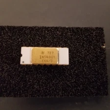 National Semiconductor INS4001D White Ceramic/Gold, MCS-4 Intel, C4004
