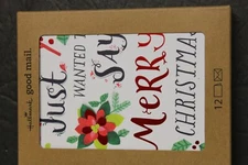 12 Cards Hallmark Seasons Greetings Card And Envelope With Message Season Flower