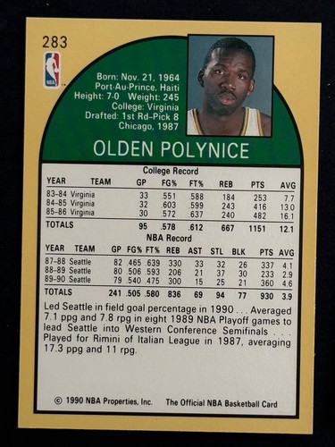 1990-91 Hoops Basketball Cards Complete Your Set U-Pick (#'224-440) NM to Mint - Foto 136 di 430