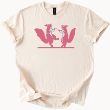 Squirrel Dance Tee Cute Animal Graphic T Shirt