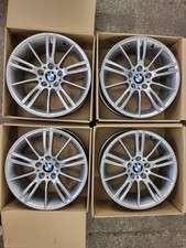 BMW Staggered 18” MV3 Alloys E90 E91 E92 E93 Finished in Lexus Chrome/Silver