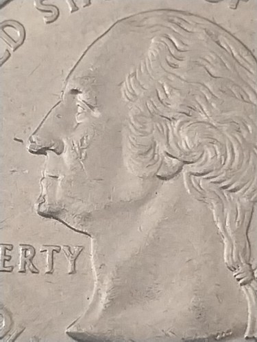 2005 P West Virginia State Quarter Reverse Cud Die Break Mint Error Coin - Picture 4 of 13