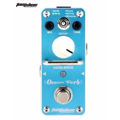 Tomsline Model # AOV-3 Ocean Verb, Digital Reverb Pedal