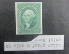 nystamps US Stamp # 17 Color Proof Mint Only 50 Exist Rare $750   Y22x3944