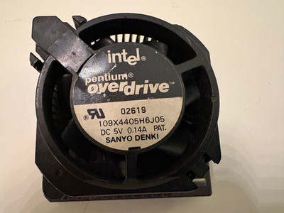 Intel Overdrive Pentium 83 Mhz P24T 486 Sockel 3 - Vintage CPU für Retro Computer