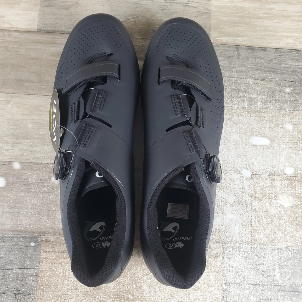 Zapatos de ciclismo Pearl Izumi Expedition para hombre talla 10,5 negro grava 2 pernos Foto 4 de 4