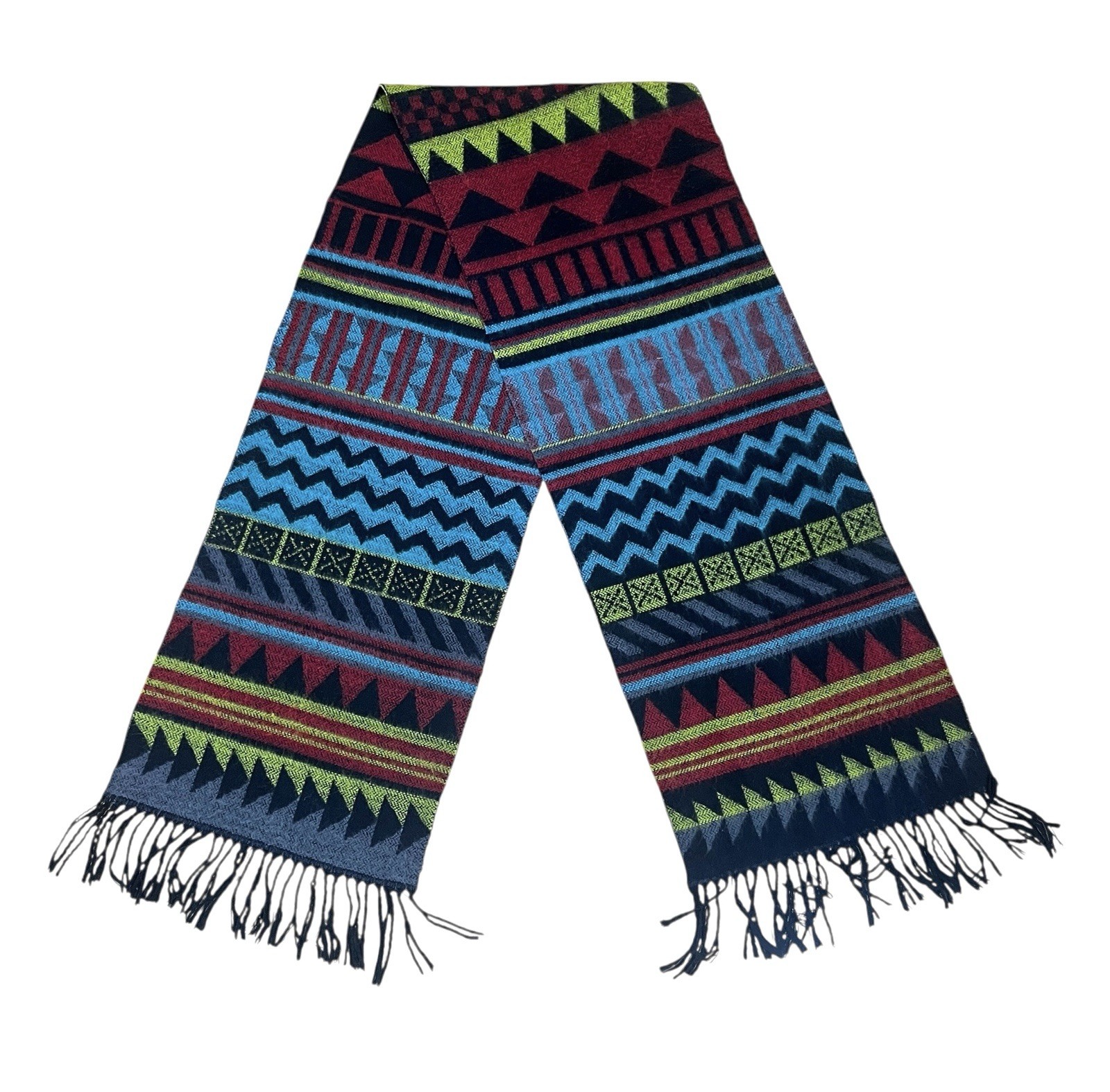 100% Cashmere Hand Tailored Rectangular Scarf Mul… - image 1