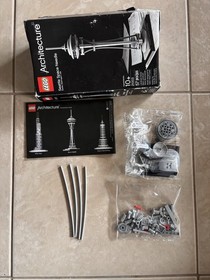 LEGO Architecture Seattle Space Needle 21003 Complete Set Box 57 Pieces