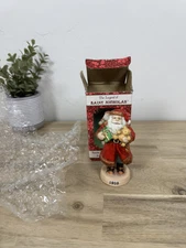 RUSS 4" Porcelain St. Nicholas 1910 Santa Through the Ages Figurine 15229 VTG