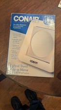 Magnifying Beauty Vanity Mirror by Conair 2 Sided-4 Light Settings TM8LX Works