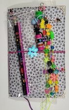 Handmade Junk Journal 80's/90's Theme "Flowers"