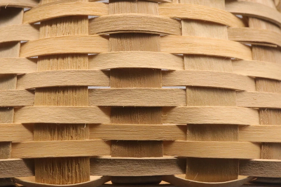 Handwoven Micmac Basket Signed Maine Indigenous Wabanaki Art - Image 3 of 4