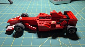 LEGO Racers: Ferrari 248 F1 1:24 (8142) USED 100 % COMPLETE, partlyUNUSED STICK!