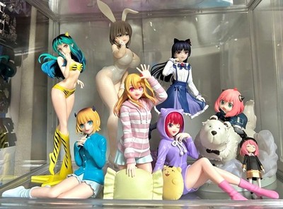 Beautiful Girl Figure Lot of 8 Collectible Anime Figures Fully Functional Japan