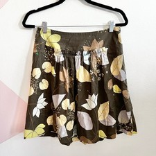 Vtg Y2K Floral Midi Skirt Size 3 90's 00's Fairycore