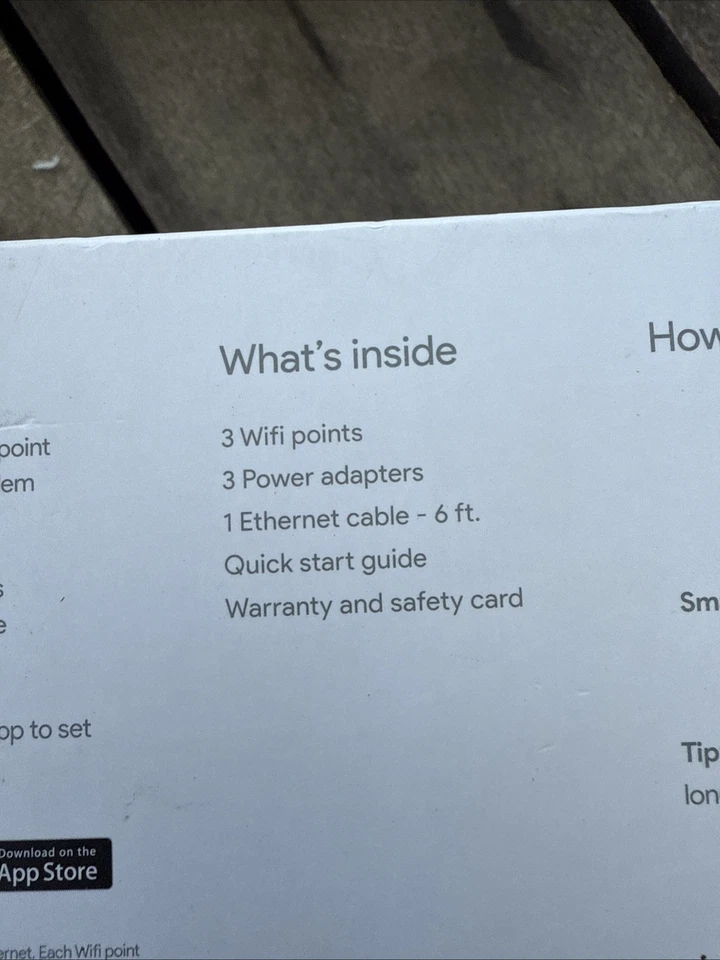 NEW Google Model AC-1304 AC1200 Wireless Router 3 Pack Home Wi-Fi Mesh System - Image 2 of 4
