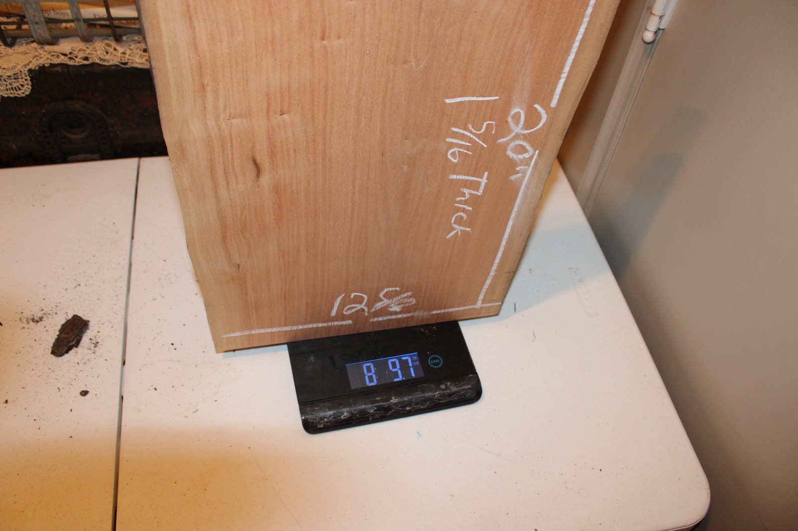 Beautiful Cherry Live Edge Slab Kiln Dried and Planed Ships Free!