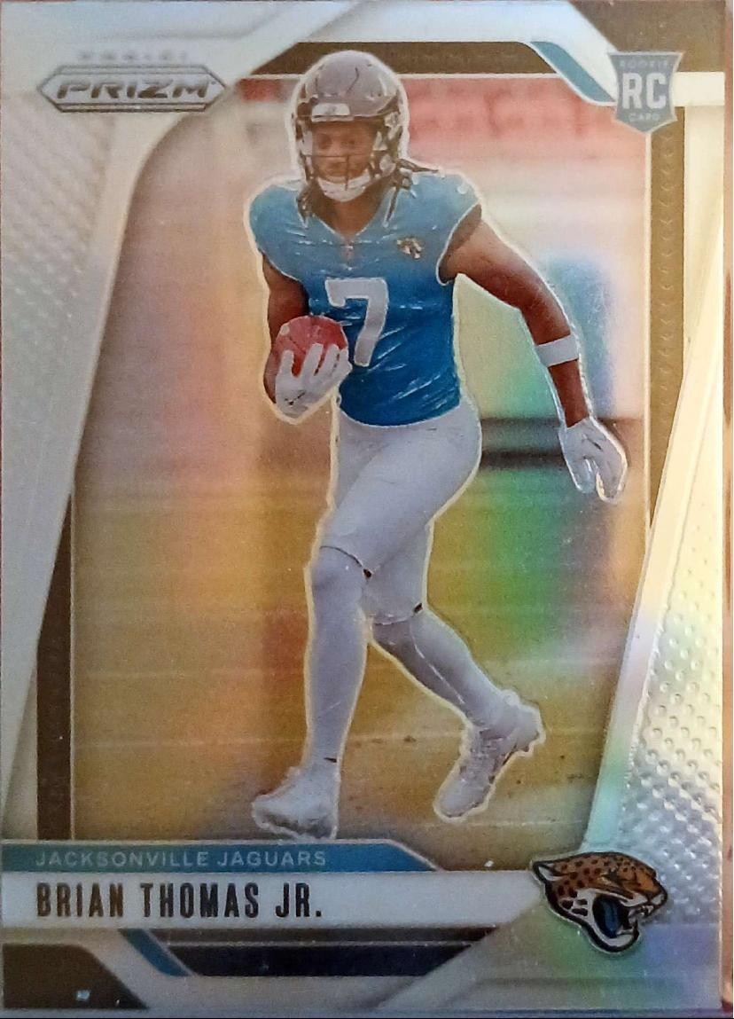 2024 Panini Prizm - Rookies Brian Thomas Jr. #314 Silver Prizm (RC)