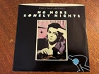 Paul McCartney 'No More Lonely Nights'  1984 US 7" Vinyl 45 w/Picture Sleeve  EX